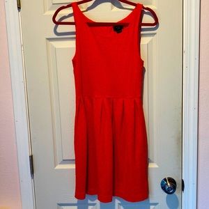 Bright Orange Deletta Dress from Anthropologie